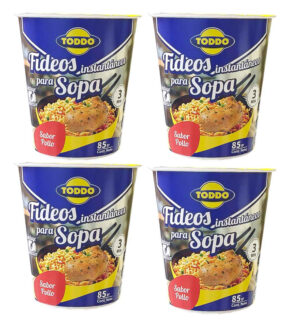Sopa Instantánea Todo Sabor Pollo 85g Pack 4